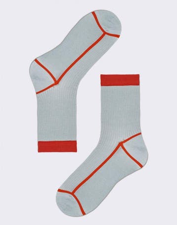 Hysteria by Happy Socks - Hysteria Lily Grey 36-38, Ophalen of Verzenden, Nieuw