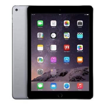 Apple iPad Air 2 (2014) - 9.7 inch - 64GB - Spacegrijs - 2 j, Verzenden, Refurbished, Zonder abonnement, Zonder simlock