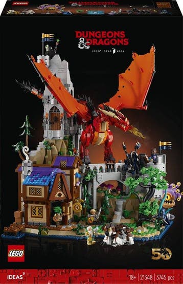 LEGO Ideas Dungeons & Dragons - het verhaal van de rode, Verzenden, Nieuw