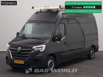 Renault Master 150PK Hoog Dak L3H3 LED Airco Cruise Parkeers, Stof, Gebruikt, Euro 6, Renault