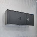 Datona Wandkast zwart 120 cm - Datona - Mat zwart, Ophalen of Verzenden, Nieuw