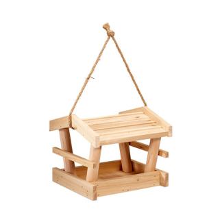 Voederhuisje | Gardalux | 19 x 19 x 16 cm (Hangend, Hout), Tuin en Terras, Vogelhuisjes en Vogelbaden, Nieuw, Verzenden