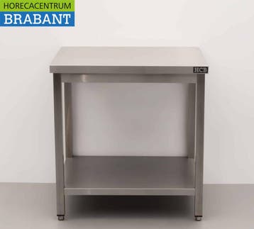 HCB RVS Werktafel Tafel Premium-line 80 x 60 x 85 cm Horeca, Ophalen of Verzenden, Nieuw in verpakking