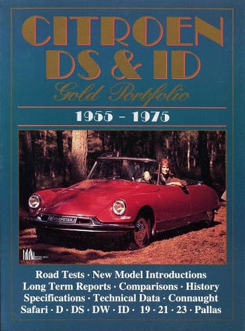 Citroën DS and ID Gold Portfolio, 1955-1975, Algemeen, Verzenden, Zo goed als nieuw, Brooklands Books