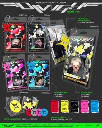 kpop merchandise - Nct 127 - Blingy (SMini Ver. accessoires), Verzenden, Zo goed als nieuw
