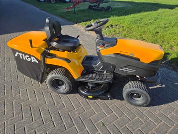 Stiga Estate 384e zitmaaier op accu ACTIE, Nieuw, Stiga, Elektrische starter