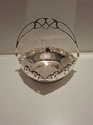 WMF / Geislingen - Gebakmandje - Tin - Art Nouveau