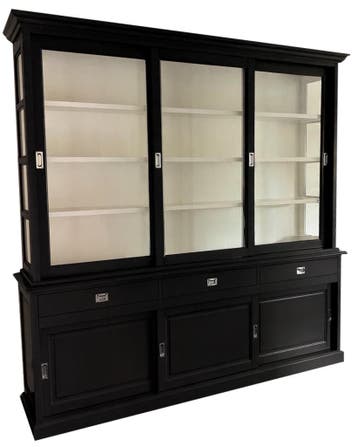 Buffetkast zwart  Elst 260 x 240cm, Ophalen of Verzenden, Nieuw