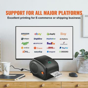 300DPI Bluetooth Thermische Label Printer met Automatische P, Verzenden, Nieuw