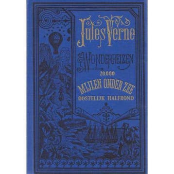 Twintigduizend mijlen onder zee (oostelijk halfrond), Boeken, Verzenden, Zo goed als nieuw, Jules Verne