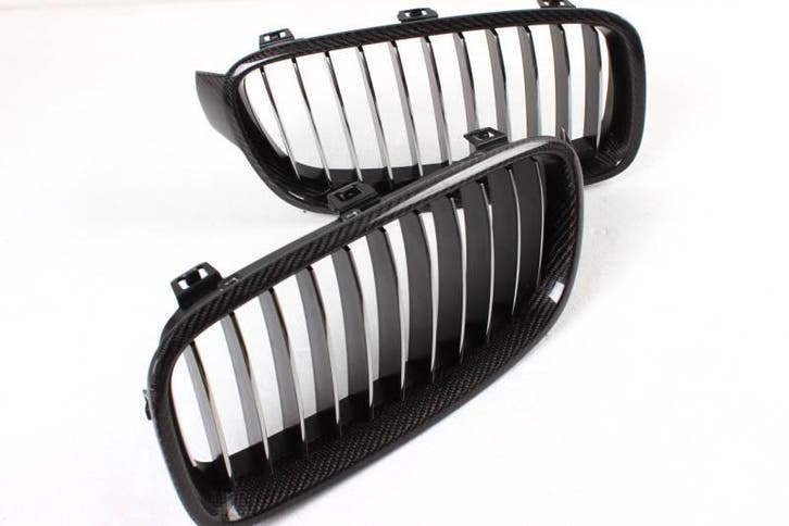 Carbon grill nieren BMW 3 Serie F30 F31, Auto diversen, Tuning en Styling, Verzenden