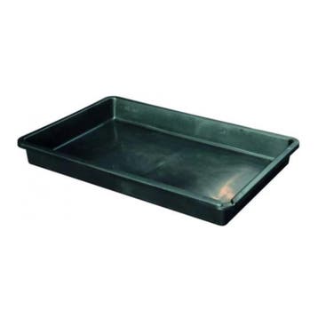 Kunststof lekbak 50L - zwart - 88x60x10 cm - olieopvang, Ophalen of Verzenden, Nieuw