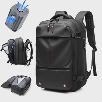 Ruime 17 Inch Laptop Backpack met Vacuümcompressie & Uitbrei, Verzenden, Nieuw