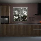 Chocolade eiken greeploze keuken Aruba 28028, Huis en Inrichting, Verzenden, Nieuw