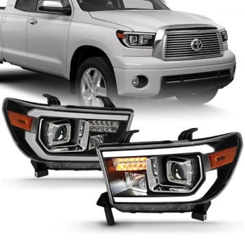 ANZO 2007-2014 Toyota Tundra Projector Light Bar H.L Black, Ophalen of Verzenden, Nieuw