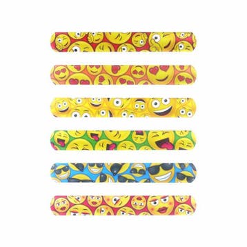 Klaparmbanden smileys (15 stuks), Ophalen of Verzenden, Nieuw