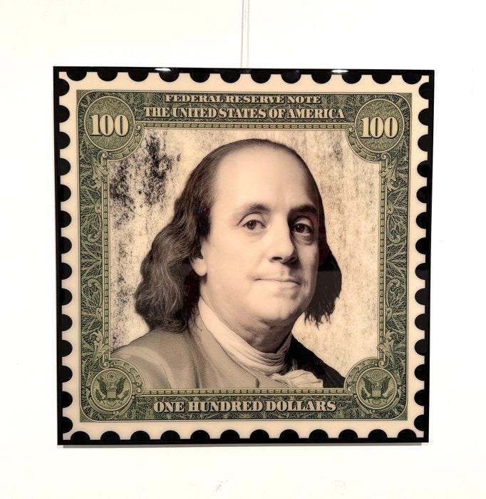 Van Apple - Benjamin Stamp, Antiek en Kunst, Kunst | Designobjecten