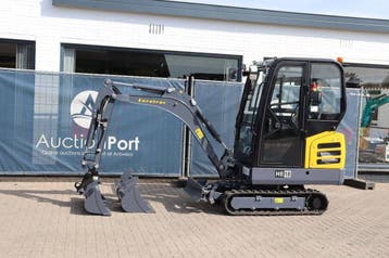 Veiling: Minigraver Eurotrac SQ18A/HE18CP Diesel 14kW 2025 N, Ophalen, Graafmachine