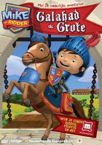 Mike de Ridder - Galahad de Grote - DVD, Cd's en Dvd's, Ophalen of Verzenden, Nieuw in verpakking