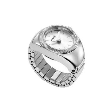 Fossil ES5245 Dames Horlogering 15 mm - Zilverkleurig, Verzenden, Nieuw
