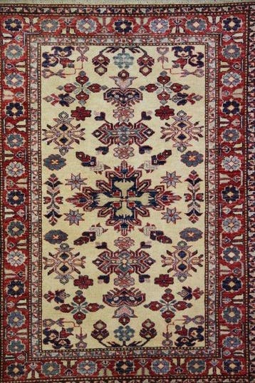 Kazak - Vloerkleed - 140 cm - 100 cm - tapijt, Huis en Inrichting, Nieuw