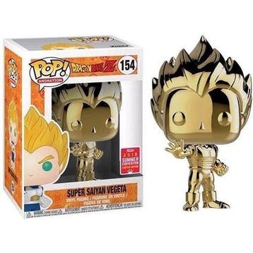 Funko Pop  DragonBall Z  Super Saiyan Vegeta 154 Chrome, Verzenden, Nieuw