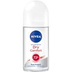 Nivea Deodorant Roller Dry Comfort 50 ml, Verzenden, Nieuw