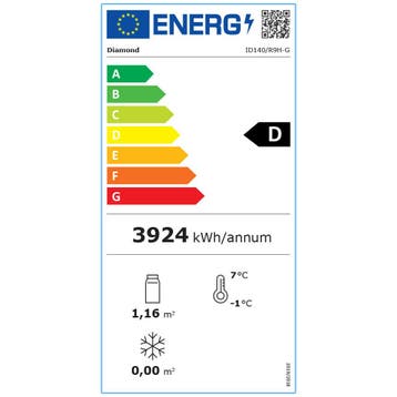 Diamond Koelkast | GASTRO LINE EVO | 1400L (2/1 GN) | RVS |, Ophalen of Verzenden, Nieuw