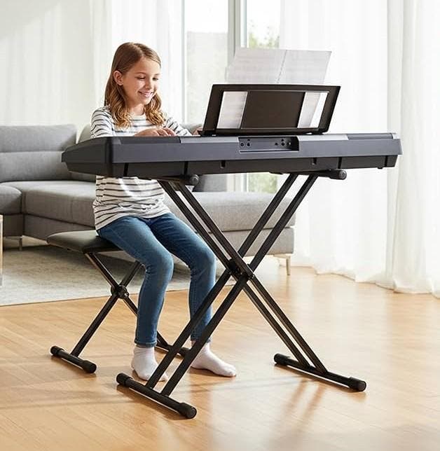 Keyboard Spelen vanaf €30,- p/m - Simpel Geregeld, Muziek en Instrumenten, Keyboards, Nieuw, 61 toetsen, Aanslaggevoelig, Met standaard