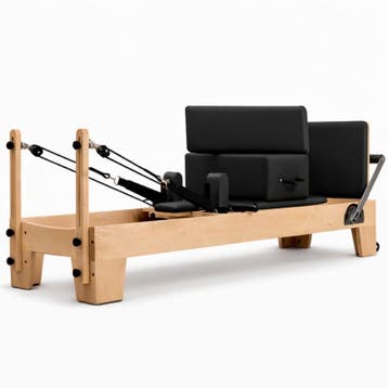 PH Fitness Pilates Reformer Wood – Hout Incl. Pilates Box, Verzenden, Nieuw, Overig