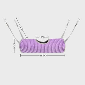 Warme Hamster & Knaagdier Hangmat Tunnel - Zacht Fleece & Ve, Dieren en Toebehoren, Verzenden, Nieuw