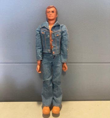 1973 Kenner - Barbiepop Six million dollar man - bionische
