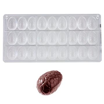 Bonbonvorm Chocolate World  Ei Schildpad (27x) 35x23x12 mm, Verzenden, Nieuw