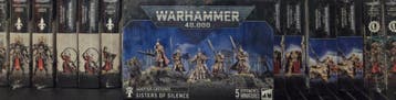 Adeptus Custodes Sisters of Silence (Warhammer nieuw), Hobby en Vrije tijd, Wargaming, Ophalen of Verzenden, Nieuw