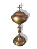 Pyxis - Metaal - Originele liturgische patina
