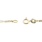 Gouden Figaro schakelketting, Ophalen of Verzenden, Gebruikt, Overige kleuren, Goud