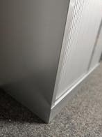 Roldeurkast -BASIC -b-keuze- 198x123x43cm - zilvergrijs met, Werkplek, Ophalen of Verzenden, Gebruikt, Kast