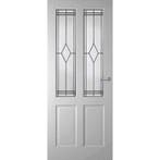 Weekamp binnendeur WK6542-A1 88x211,5 (Stomp, Glas in lood), 80 tot 100 cm, Binnendeur, Nieuw, Ophalen of Verzenden