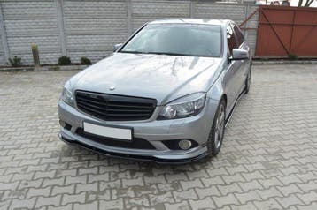 Front Splitter Mercedes-Benz C Sedan / Stationwagen AMG-Line, Verzenden
