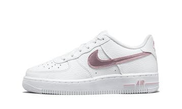 Nike Air Force 1 White Pink Glaze (GS), Nieuw