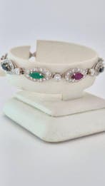 Armband - 14 karaat Witgoud - 13.72ct. tw. - Diamant -, Nieuw