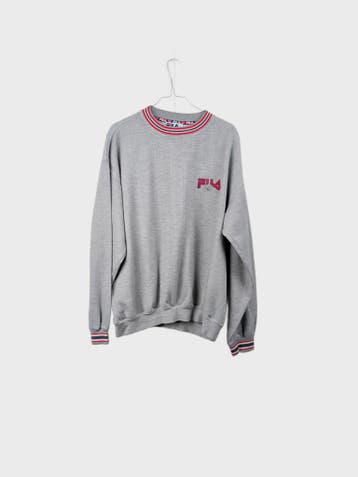 Fila Sweatshirt Heren maat L Grijs Vintage, Ophalen of Verzenden, Nieuw