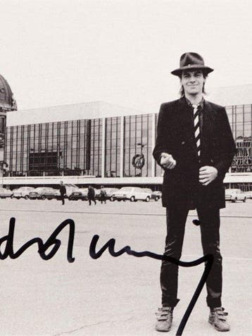 Udo Lindenberg (1946) - Palast der Republik 1983 - Foto: K.
