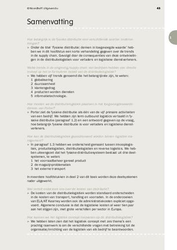 Fysieke distributie 9789001886998, Boeken, Zo goed als nieuw
