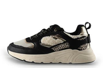 Poelman Sneakers in maat 38 Zwart, Poelman, Verzenden, Zwart, Sneakers of Gympen
