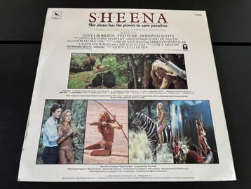 LP Sheena - Gesigneerd door hoofdrolspeelster Tanya Roberts, Ophalen of Verzenden, Nieuw, Film, Overige typen