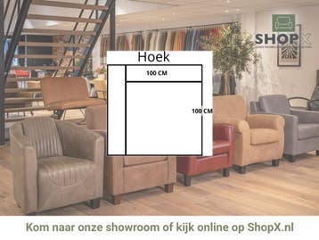 Leren elementenbank Flow - hoekelement, Nieuw, Ophalen of Verzenden, Rechte bank, Modern
