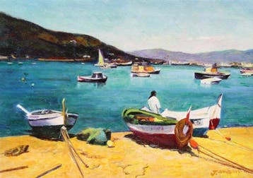 Joan Marín Barberán (1920-2016) - Costa Brava (Gerona), Antiek en Kunst