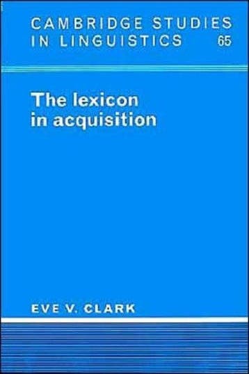 Cambridge Studies in LinguisticsSeries Number 65-The, Ophalen of Verzenden, Nieuw