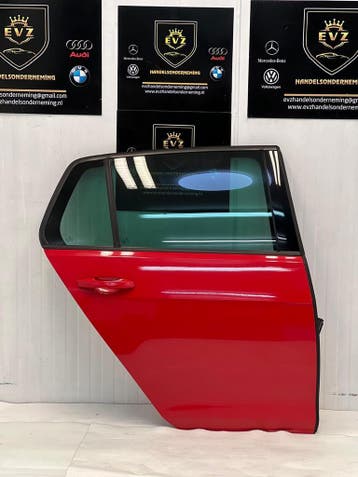 VW Golf VII bj.2013 portier rechts achter deur kleur LY3D, Gebruikt, Rechts, Volkswagen, Deur